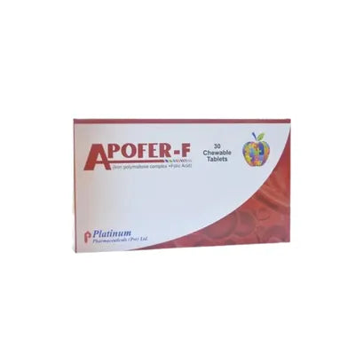 APOFER TAB F CHEWABLE 100MG 30S