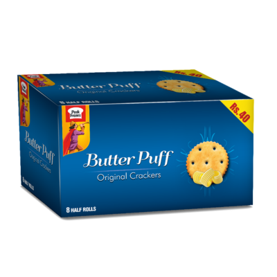 BUTTER PUFF BISCUITS HALF ROLL 8PCS