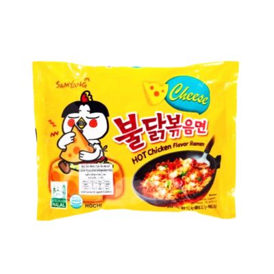 SAMYANG CHEESE HOT CHICKEN FLAVOR BULDAK 140GM YELLOW