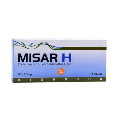 MISAR TAB H 80/12.5MG 20S