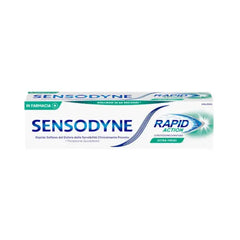 SENSODYNE TOOTH PASTE 75GM IMP RAPIDE ACTION EXTRA FRESH