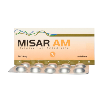 MISAR TAB AM 80/5MG 20S