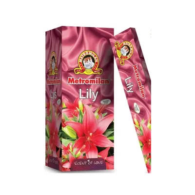 METRO MILLAN AGARBATTI 18 STICKS LILY