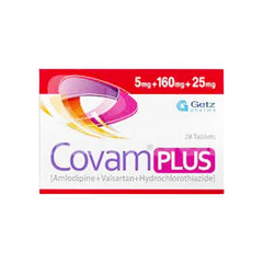 COVAM TAB PLUS 5/160/25MG