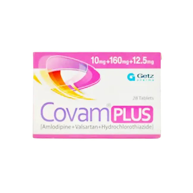 COVAM TAB PLUS 10/160/12.5MG