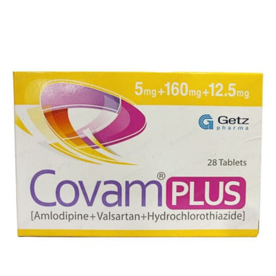 COVAM TAB PLUS 10/160/12.5MG