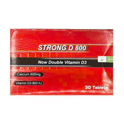 STRONG TAB D 600MG/400IU