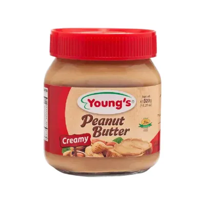 YOUNGS PEANUT BUTTER 320GM CREAMY