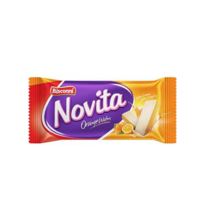 NOVITA WAFERS HALF ROLL 8PCS ORANGE