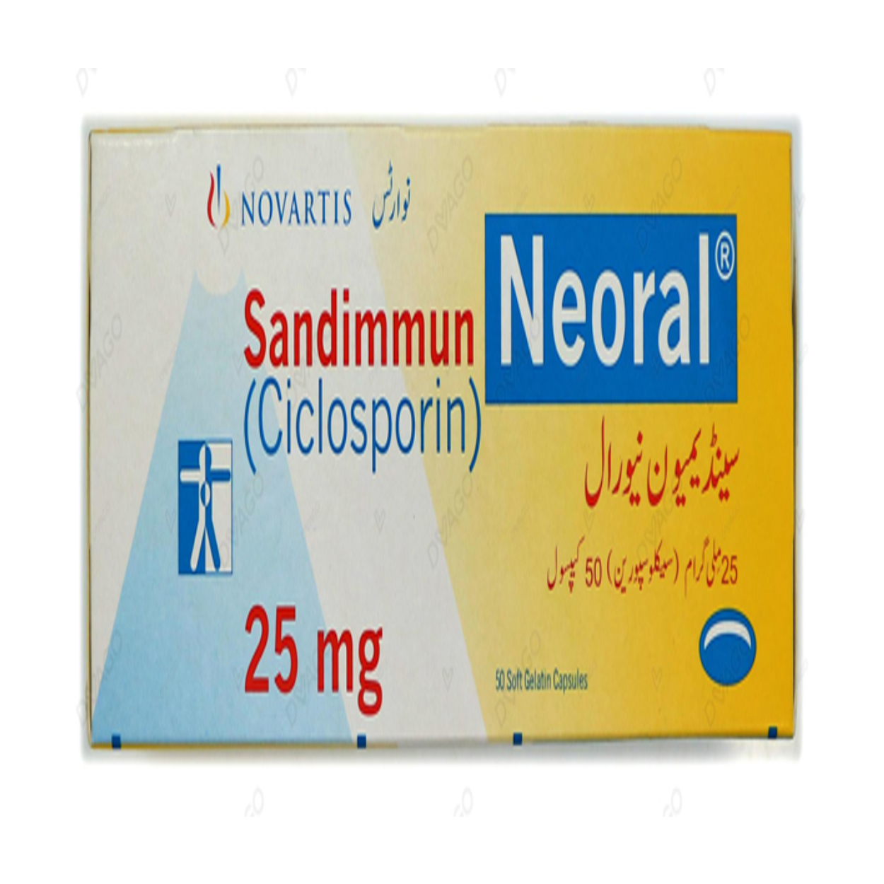 SANDIMMUN NEORAL CAP 25MG******(RX)