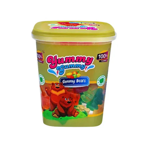 YUMMY GUMMY JELLY GUMMY BEARS JAR 175 GM