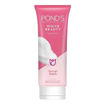 PONDS WHITE BEAUTY SPOT-LESS-GLOW FACIAL FOAM 50G