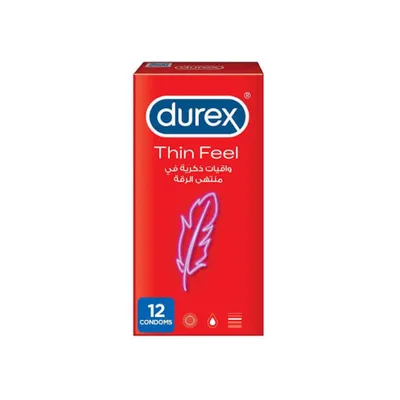 DUREX CONDUM 12 PCS THINFEEL