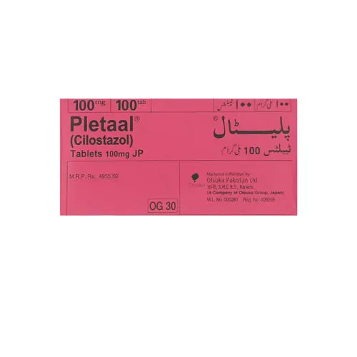 PLETAAL TAB 100MG ***