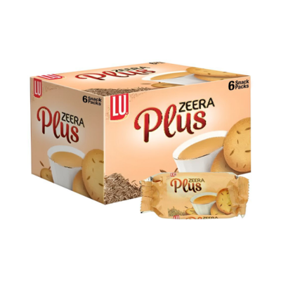 LU ZEERA PLUS BISCUITS SNACK PACK 8PCS