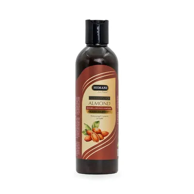 HEMANI SHAMPOO ALMOND 350ML REPAIRS&PREVENTS HAIR LOSS