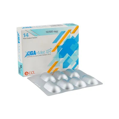 XIGAMET TAB XR 10/500MG