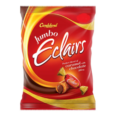 DEEMAH CANDY ECLAIRS CARAMEL POUCH 200GM