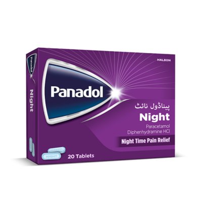 PANADOL TAB NIGHT 500/25MG