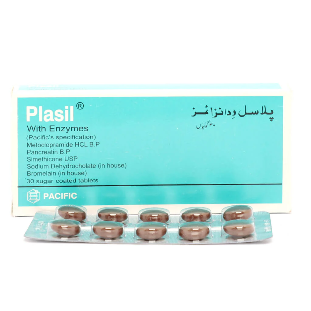 PLASIL WITH ENZYME TAB 6MG