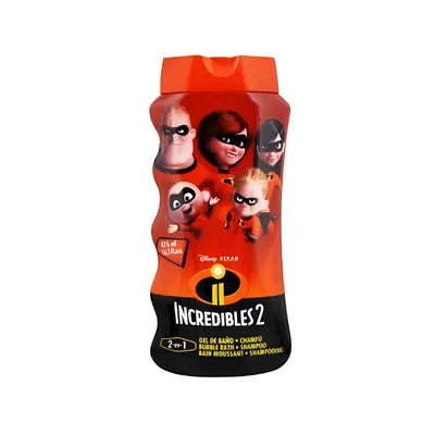 LORENAY INCREDIBLES 2 IN 1 BATH & SHAMPOO   475ML