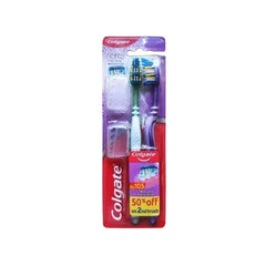 COLGATE ZIG ZAG MEDIUM TWIN PACK