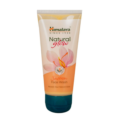 HIMALAYA FACE WASH 50ML GLOW SAFFRON