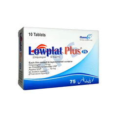 LOWPLAT TAB PLUS 75/150MG