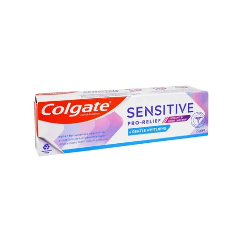 COLGATE TOOTH PASTE 75GM SENSITIVE GENTLE WHITENING