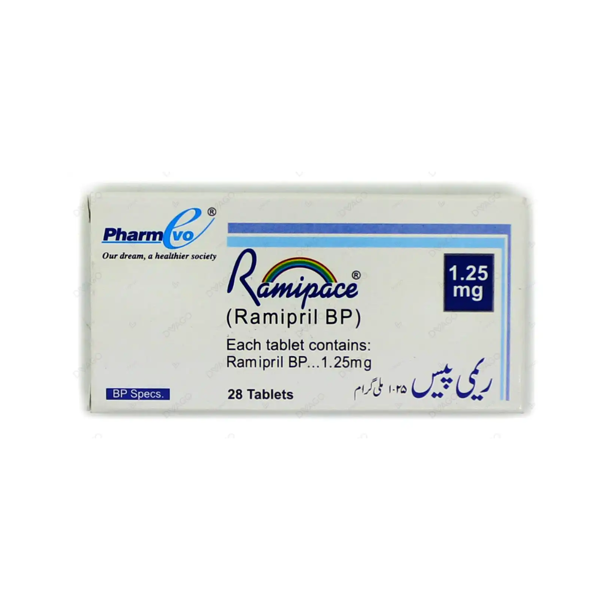 RAMIPACE TAB 1.25MG