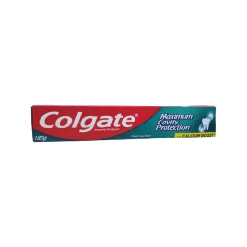 COLGATE TOOTH PASTE IMP 180GM PENCEGAH GIGI BERLUBANG MAKSIM