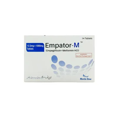EMPATOR TAB M 12.5/1000MG