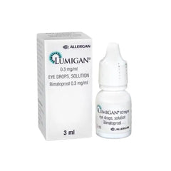 LUMIGAN DROP EYE 0.3% 3ML (FREDGE ITEM)  34   ****