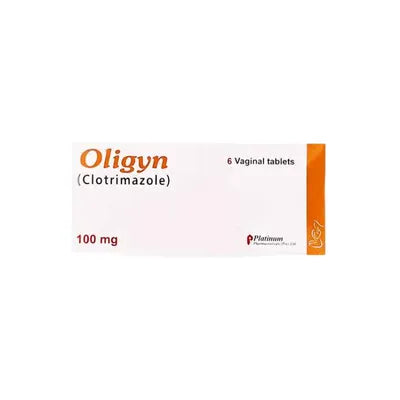OLIGYN TAB 6 VAGINAL 100MG