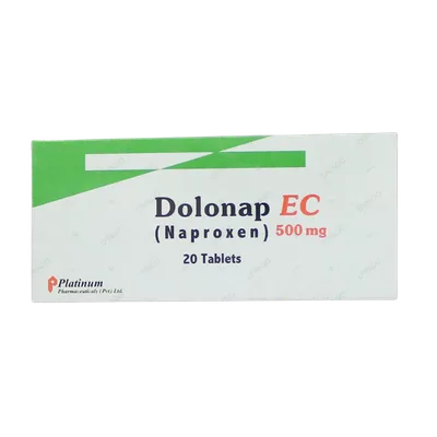 DOLONAP TAB 500MG EC