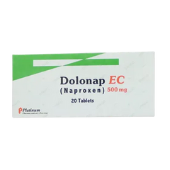 DOLONAP TAB 500MG EC