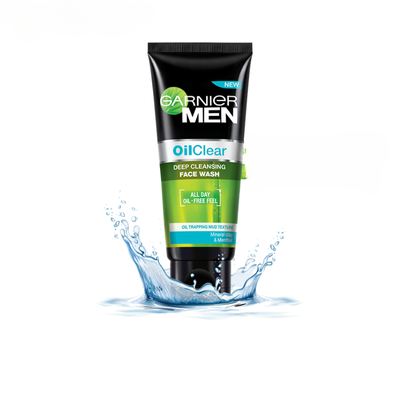 GARNIER MEN FACE WASH 50ML OIL CLEAR