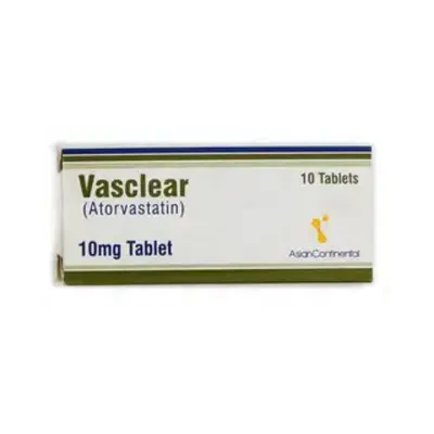 VASCLEAR TAB 10MG