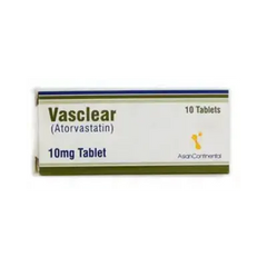VASCLEAR TAB 10MG