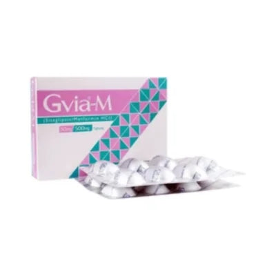 GVIA TAB M 50/500MG 28S