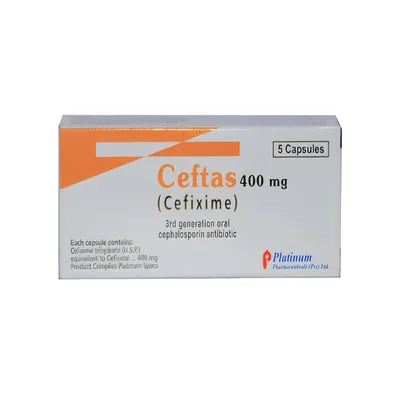 CEFTAS CAP 400MG