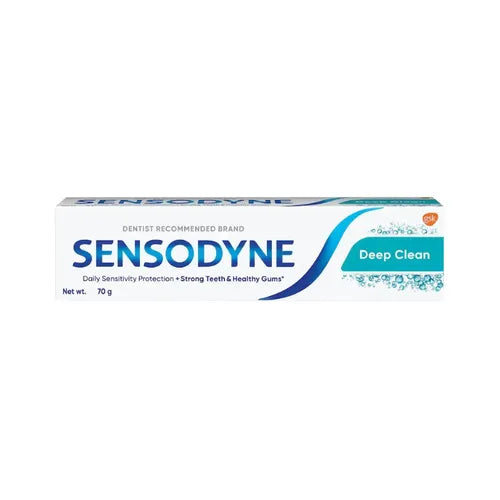 SENSODYNE TOOTH PASTE 70GM DEEP CLEAN