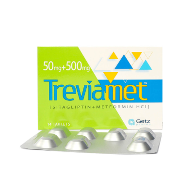 TREVIAMET TAB 50/500MG 28S