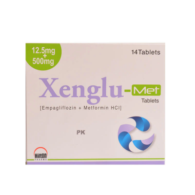 XENGLU TAB MET 12.5/500MG 28S