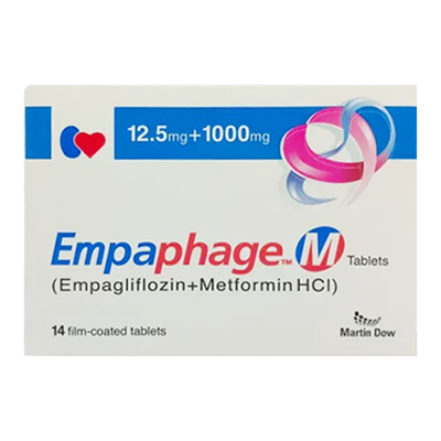 EMPAPHAGE TAB M 12.5/1000MG