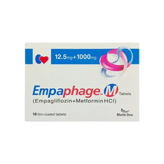EMPAPHAGE TAB M 12.5/1000MG