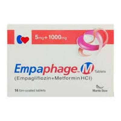 EMPAPHAGE TAB M 5/1000MG