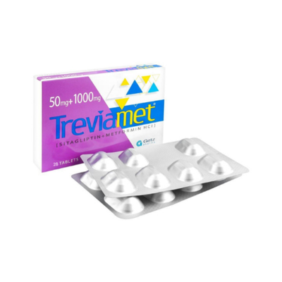 TREVIAMET TAB 50/1000MG 28S