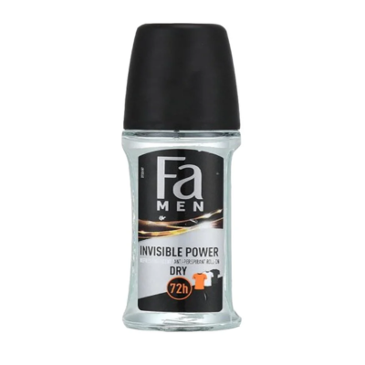 FA ROLL ON 50ML DRY INVISIBLE POWER MEN