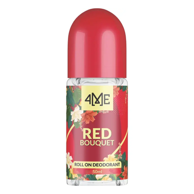 4ME ROLL ON 50ML RED BOUQUET